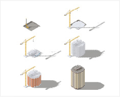 2D 設計データの BIM モデル化 2